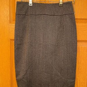 Mossimo Stretch Skirt. Fully Lined. Hidden Zipper.